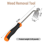 Load image into Gallery viewer, SIXCAR Weed Puller Tool,Portable Garden Weeder Tool,2024 New Gardening Weeding Tools,for Hand Weeder Puller for Vegetable Gardening Backyard Farm Planting & Uprooting Weeding Tool (Rubber Handle)
