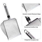 Load image into Gallery viewer, 6-Pack Garden Tool Set, Soil Sifter Shovel (3.8 & 5mm Mesh) - Stainless Steel Gardening Kit & Essential Accessories, Garden Hand Tools & Planting Tools, Ideal Gardening Gifts for Women, Men, Mom & Dad