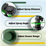 Load image into Gallery viewer, Motion Activated Animal Repeller with Water Sprinkler and Flashing Light, Solar Powerd Deer Cat Repellent Outdoor Deer Deterrent - Keep Rabbits Shunks Dog Raccoons Birds Away from Lawn and Garden