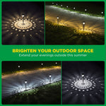 Load image into Gallery viewer, URAGO Super Bright Solar Lights, Waterproof 10 Pack, Dusk to Dawn Up to 12 Hrs Solar Powered Outdoor Pathway Garden Lights Auto On/Off, LED Landscape Lighting Decorative for Walkway Patio Yard