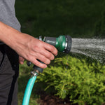 Load image into Gallery viewer, AUTOMAN-Garden-Hose-Nozzle, ABS Water Spray Nozzle with 7 Adjustable Watering Patterns, Slip Resistant for Watering Plants, Lawn& Garden, Washing Cars, Cleaning, Showering Pets & Outdoor Fun.