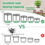 Load image into Gallery viewer, Linpla 5-Pack Decent Metal Plant Stands, Heavy Duty Flower Pot Stands for Multiple Plant, Anti-Rust Iron Plant Pot Shelf, Decoration Racks for Home Indoor and Outdoor (5 Pack Black)
