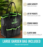 Load image into Gallery viewer, GROWIT Heavy Duty Gardening Tools - 22-Piece Gardening Gifts for Women, Men, Mom, Dad - Durable, Ergonomic Garden Tools Set
