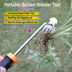 Load image into Gallery viewer, SIXCAR Weed Puller Tool,Portable Garden Weeder Tool,2024 New Gardening Weeding Tools,for Hand Weeder Puller for Vegetable Gardening Backyard Farm Planting &amp; Uprooting Weeding Tool (Rubber Handle)
