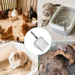 Load image into Gallery viewer, 6-Pack Garden Tool Set, Soil Sifter Shovel (3.8 &amp; 5mm Mesh) - Stainless Steel Gardening Kit &amp; Essential Accessories, Garden Hand Tools &amp; Planting Tools, Ideal Gardening Gifts for Women, Men, Mom &amp; Dad
